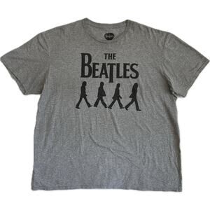 Apple Corps. Ltd. A Beatles TM Product The Beatles Abbey Road Gray T-Shirt  2XL